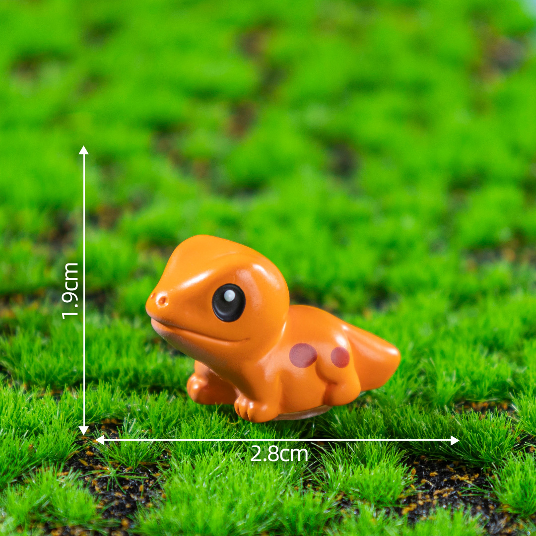 国境を越えた新商品の夜光はペットの大きさの目を守って宮の萌粒のコケの微景観のdiyの装飾品の部品の小さい置物を守ります。