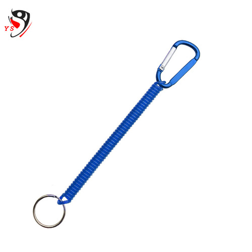 Spinning wire spring wire loss leader fishing rod protective rod wire multi-color spinning clamp control fishing tool loss leader