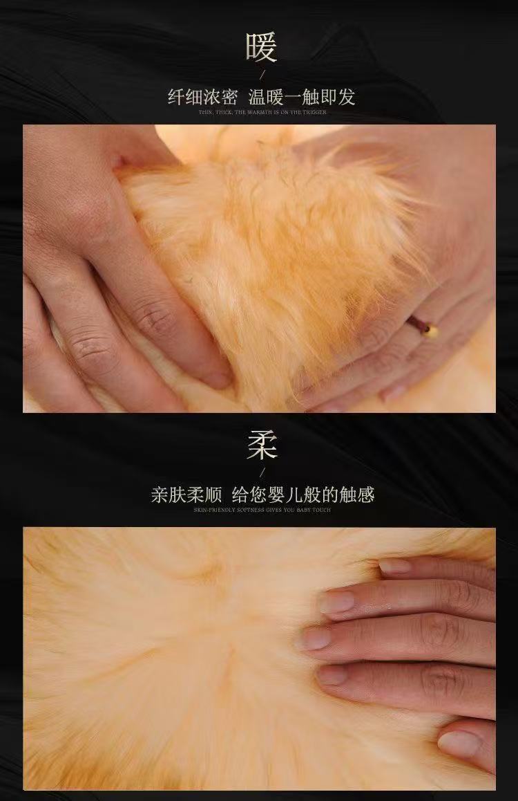 Winter Imitation Wool Velvet Seat Cushion Thickeneded Fully Surrounded Seat Cover and Backrest Integrated Plush Universal Warm Car Seat Cushion