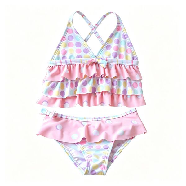 Girls' one-piece swimsuit directly supplied from the source brand