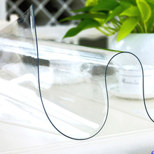 PVC透明軟膠板 水晶版軟玻璃墊 桌面防水保護膜 PVC透明水晶版