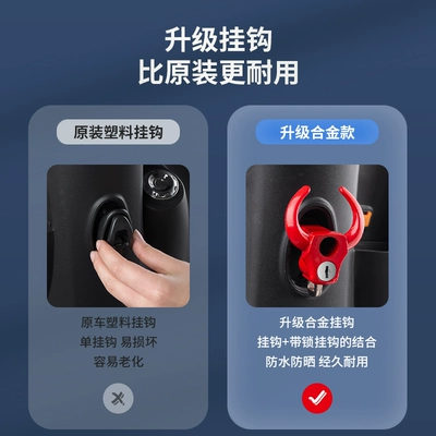 Special aluminum alloy helmet: Helmet lock