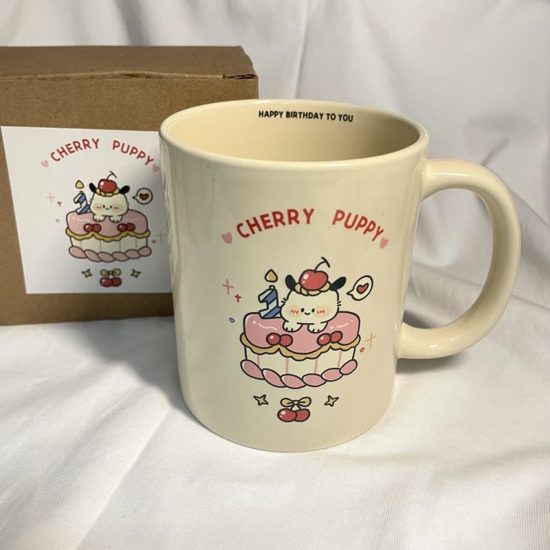 Original Pig cup drink cup cake pig couple cup ceramic bestie gift milk mug student dormitory