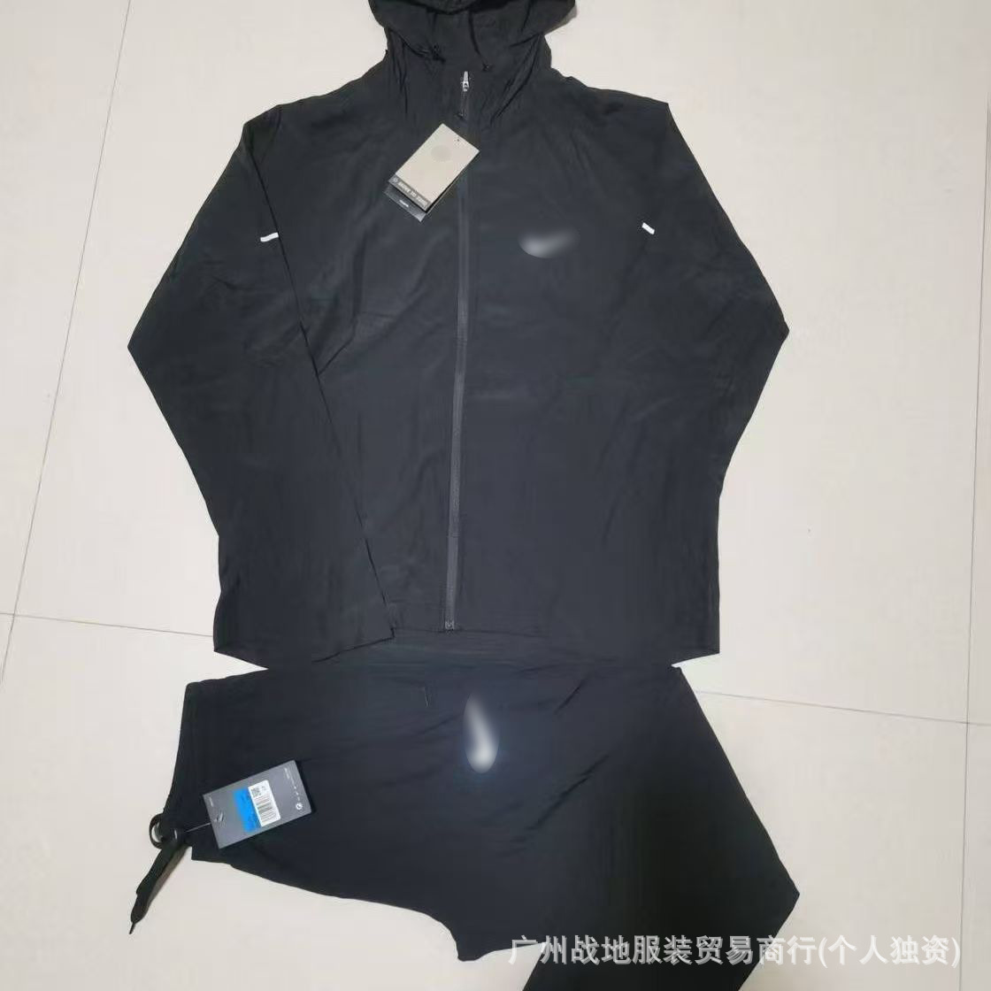 Explosión transfronteriza de un tipo idéntico de tecnología de prevención de tres secado rápido tela casual tela cremallera deportiva de protección solar pantalones de hombre