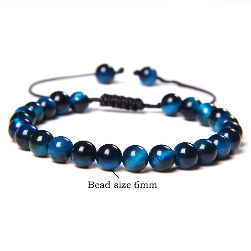 11g Weight Bracelets Classification 1 Piece Quantity Daily Occasion Tiger Eye Material Gradient Color Pattern Unisex Gender Beaded Design Fashion Style 1 Piece Fashion Gradient Color Tiger Eye Beaded Bracelets 16