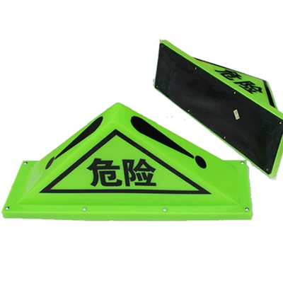 Warning sign: sign triangle lamp strong magnetic