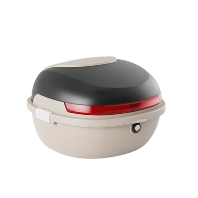 Scooters, Aima, Tailing, Green Source – Electric car tail box - matt-black-factory-direct-sales-medium-size-30-liters-can-hold-summer-helmet