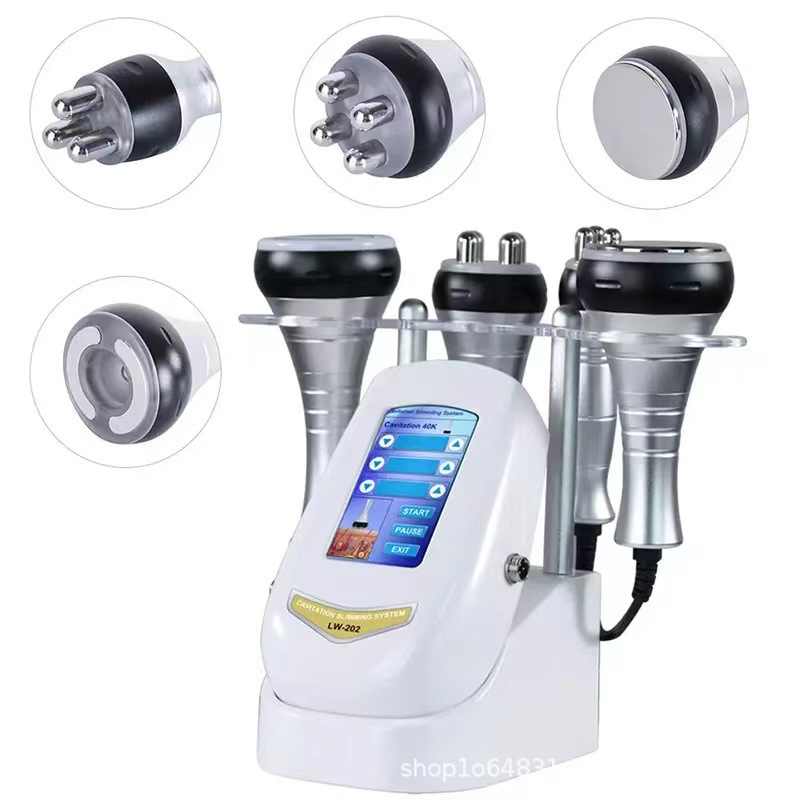 40K cavitación transfronteriza cuatro en uno instrumento de cuerpo delgado moldeado RF instrumento de belleza moldeado masaje de presión negativa especial salón de belleza