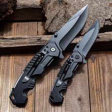 厂家高硬度折叠刀野营战术户外刀具多功能求生刀防身迷你小刀便携