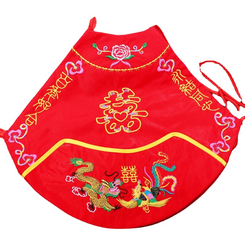 Boda mandarín pato adulto bellyband bordado semi-hecho a mano boda con bolsillos boda tradicional festivo adulto bellyband