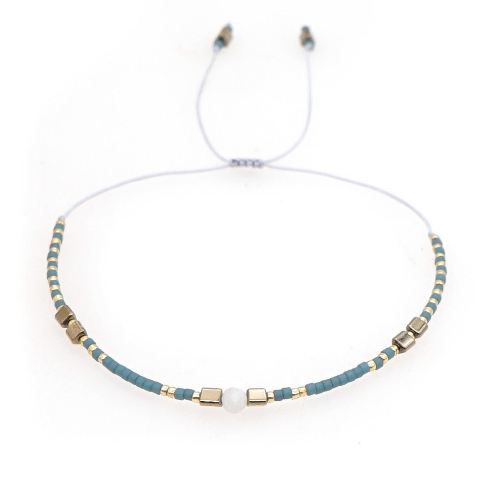 new suit bohemian national style tila glass beads handbeaded braceletpicture4