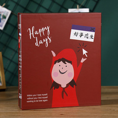 Deyuan photo album interstitial 6-inch family large capacity 400 small fresh 6-inch children's photo album