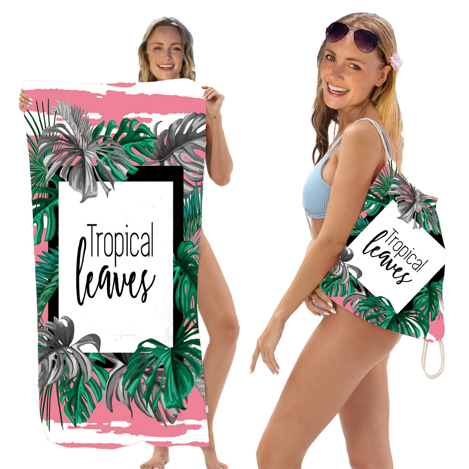 Складное пляжное полотенце с изображением морских животных, универсальное пляжное полотенце, универсальная сумка для хранения