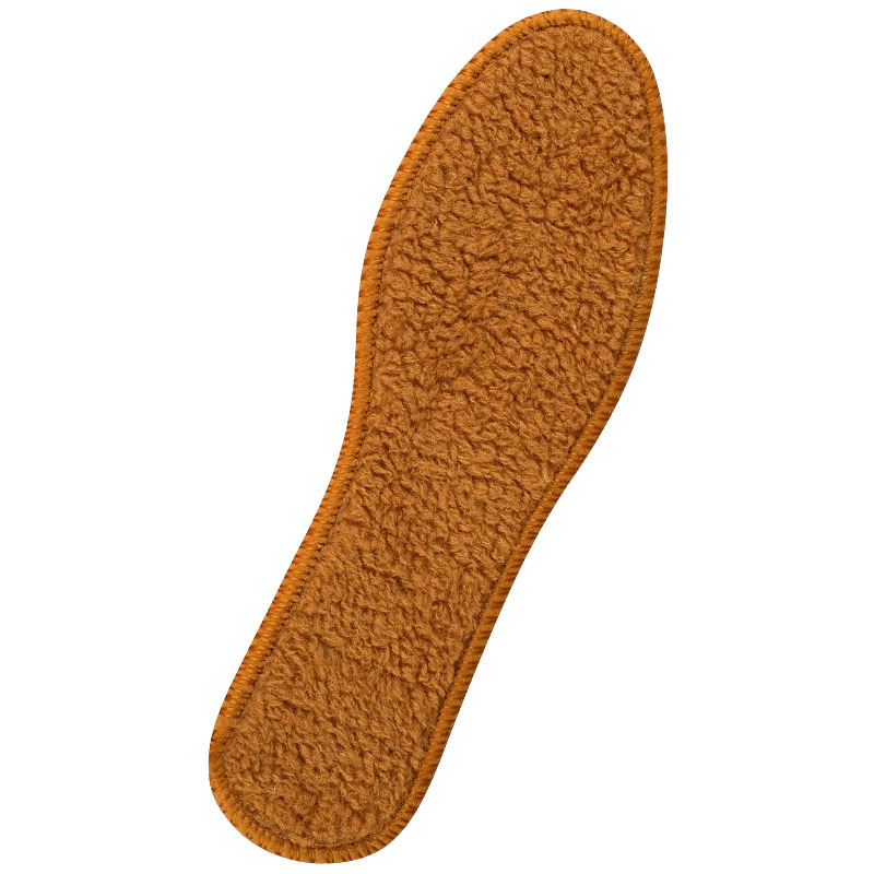 Plantillas de invierno más gruesas y calentamiento de lana, plantillas de algodón de fieltro resistente al frío recomendadas para la estación larga.