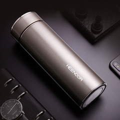 希諾HEENOOR保溫杯316不鏽鋼無焊縫男女商務帶濾網泡茶禮品水杯