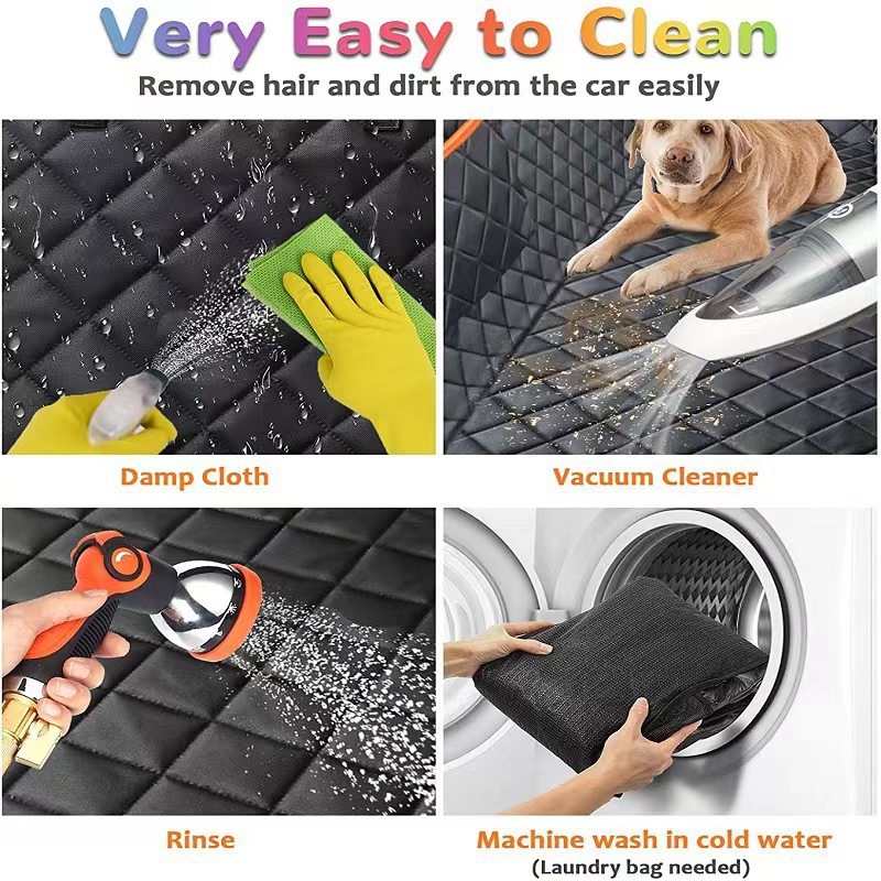 Front Seat Car Pet Supplies, Full-Coverage Car Seat Cushion, Dog Mat, Thickened Pet Pad, Reinforced Single Seat for Passenger Side