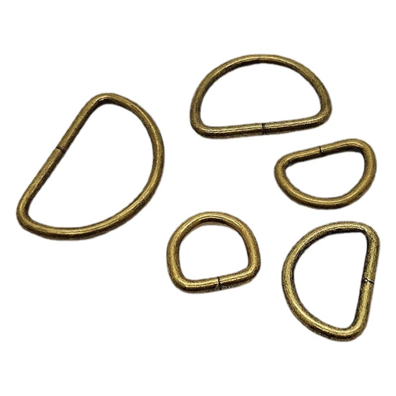4,8 Провод d-пряжка багажная фурнитура D-пряжка производители на складе оптом DIY полукольцо утолщенное кольцо стороны мешка серьги кольцо