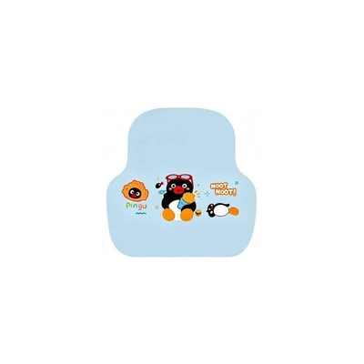Avtomobil döşəmə paspasları carpet, non-slip, anti-stain, dirt-resistant, durable, easy - light-blue-pingu-travel-single-rear-seat-silk-loop-5050cm1919