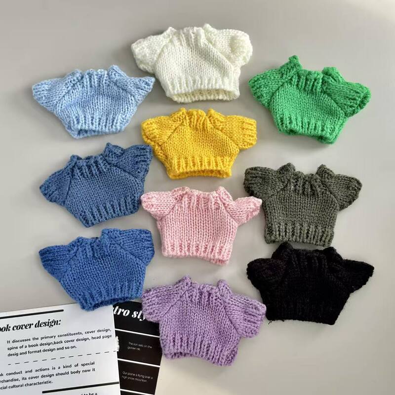 14cm Dog Sweater 8cm Bjd Small Doll Accessories Toy Doll 10cm Toothless Cotton Doll Clothes 14cm Dog Sweater 8cm Bjd Small Doll Accessories Toy Doll 10cm Toothless Cotton Doll Clothes