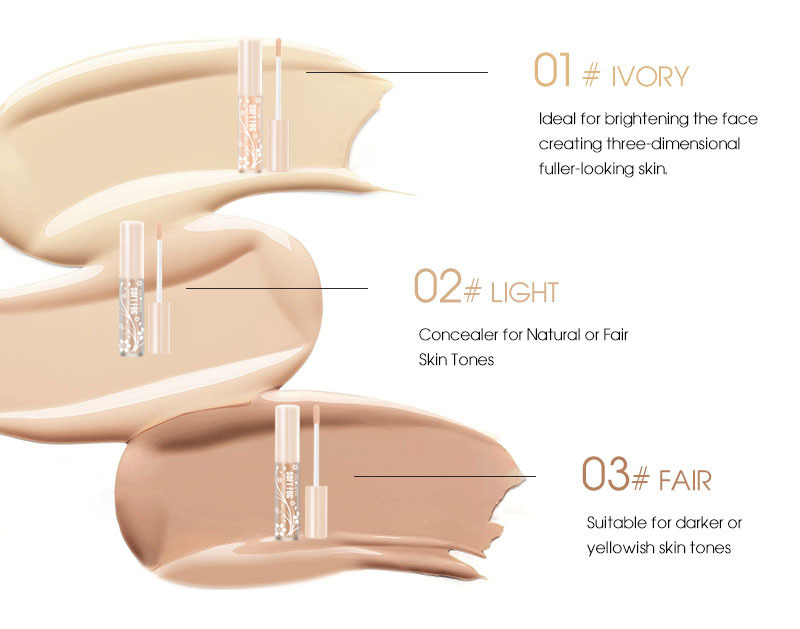 Silky Contouring Concealer Liquid Foundation For Face Repair_voghion.com