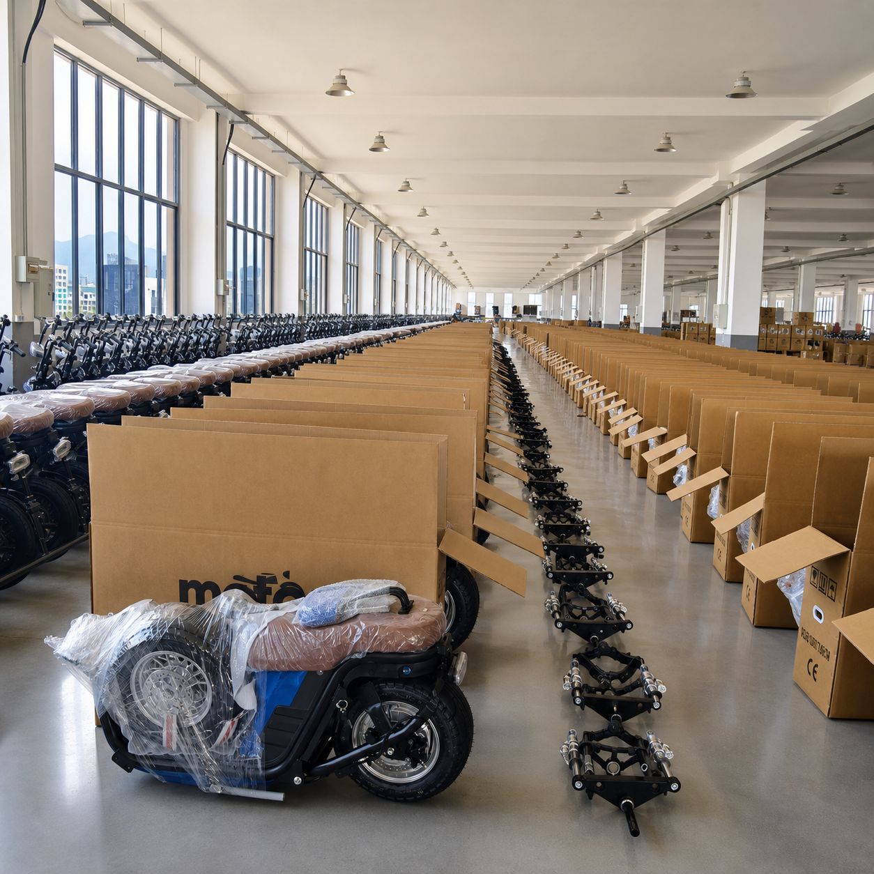 Brazil Harley Citycoco large wheel wide tire electric vehicle adult electric bicycle electric motorcycle battery vehicle manufacturer