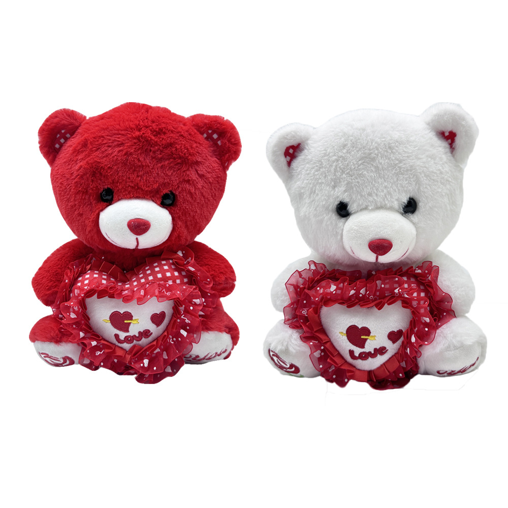 Peluche pareja de osos, nuevo modelo, transfronterizo, personalizable por diseño, regalo romántico image 1