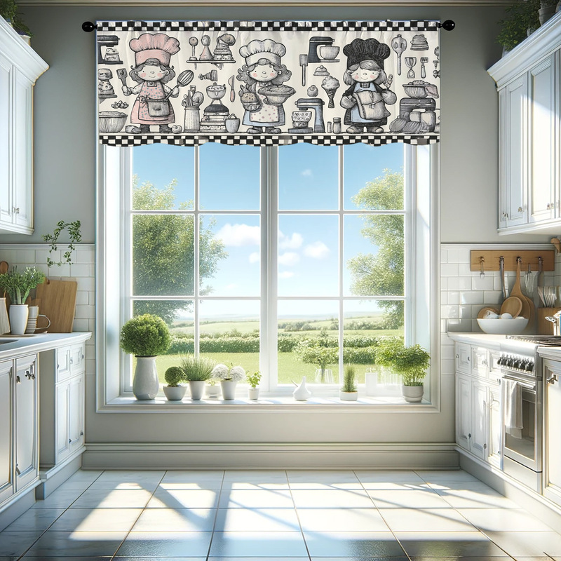 No-Drill Half Curtain Short Curtain Kitchen Half Curtain Bay Window Sheer Curtain Blackout Balcony Half Blackout Curtain Light-Transmitting Small Curtain No-Drill Half Curtain Short Curtain Kitchen Half Curtain Bay Window Sheer Curtain Blackout Balcony Half Blackout Curtain Light-Transmitting Small Curtain