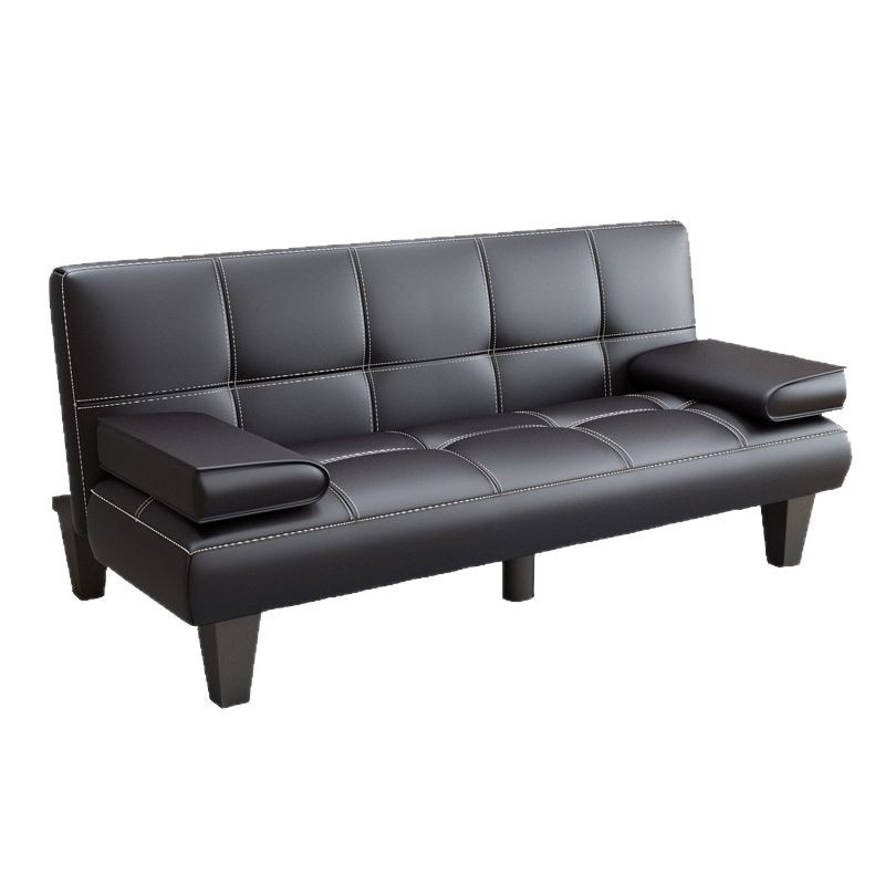 Sofá cama, simple, plegable, multifuncional, muebles de oficina, apartamento pequeño, sala de estar, tela, sofá perezoso, madera maciza