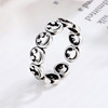 Small design retro ring, accessories, Korean style, simple and elegant design