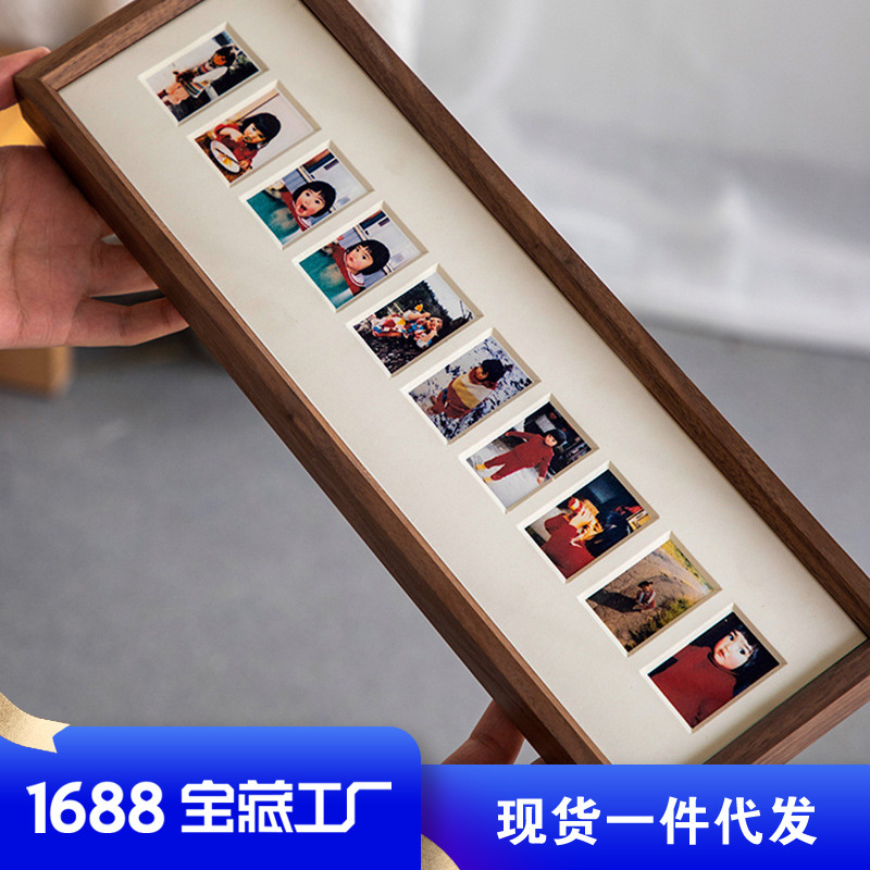 Photo Printing Plus Photo Frame Setting Table Photo Washing Photo Made into Photo Frame Photo DIY 10 Holes Ten Grids Photos