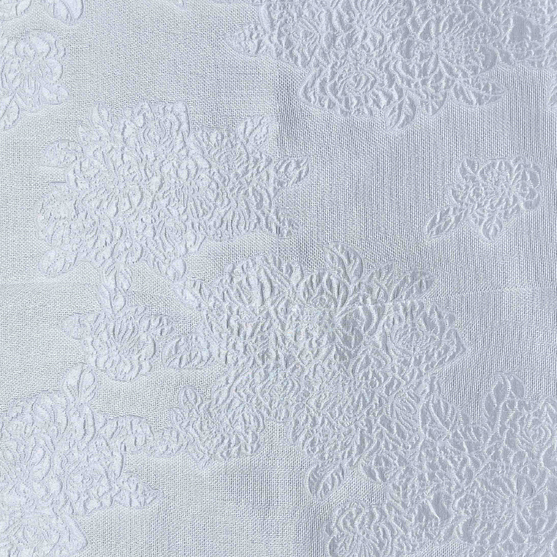 Jacquard de seda brocade procesamiento al por mayor guanle arrugado vestido de ropa FD6565