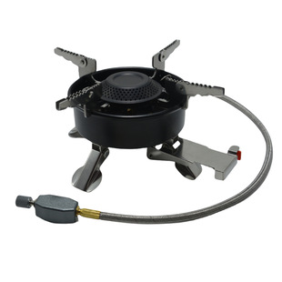 Outdoor portable stove head picnic mountaineering windproof stove head fierce fire gas stove self-driving travel camping equipment car stove