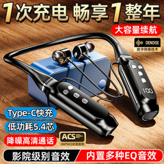 新型の超長航続無線ブルートゥースのヘッドフォンの首に首をかける式の大電力の騒音を低減します。