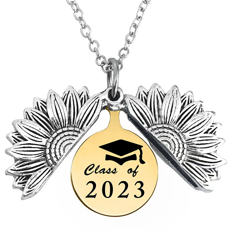 T00052 项链 银色（圆牌金色）800