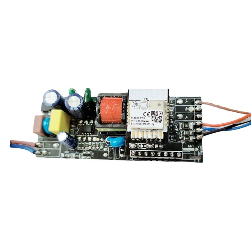 Граффити ZigBee Водяной принт Лампа Привод Интеллектуальный пятипозиционный источник питания Bolian Bluetooth Затемнение Красочный ламповый прожектор