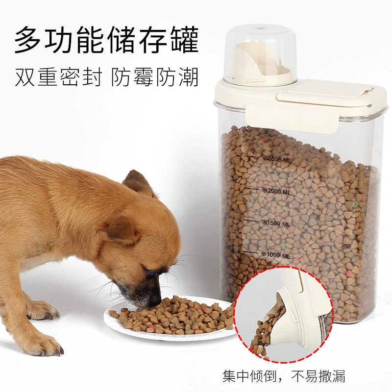 Новая герметичная банка зерновых зерен проса ведра для кухни домашних животных ведро прозрачные закуски сухие продукты влагонепроницаемый резервуар для хранения зерна