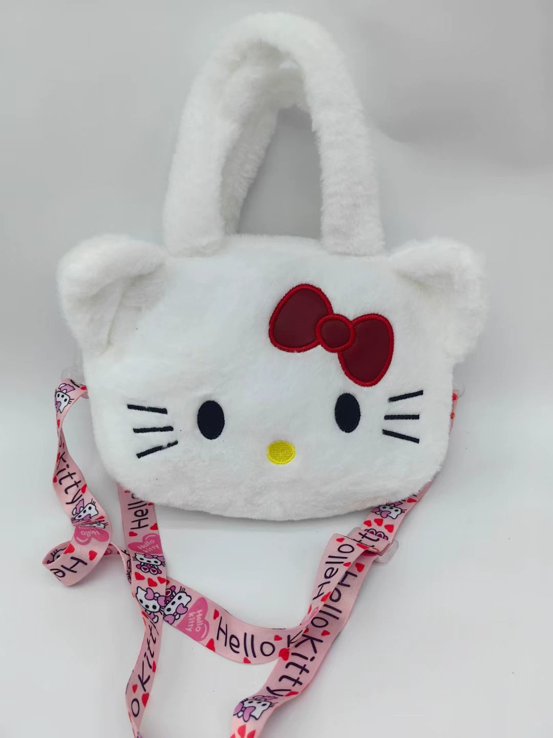 Juguete de peluche Muñeca de agarre de 8 pulgadas Cute Yugui Dog Bolsa diagonal Dibujos animados Melody Girl Heart Kulomi Bag