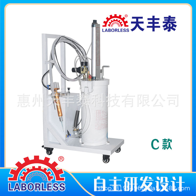 半自动硅胶点胶机 定时定量手动点胶机 2600ML白胶点胶机