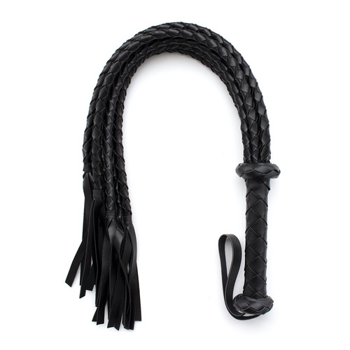 Manufacturer's handmade PU leather whip SM toys loose whip adult women adult products other sex toys whip stock