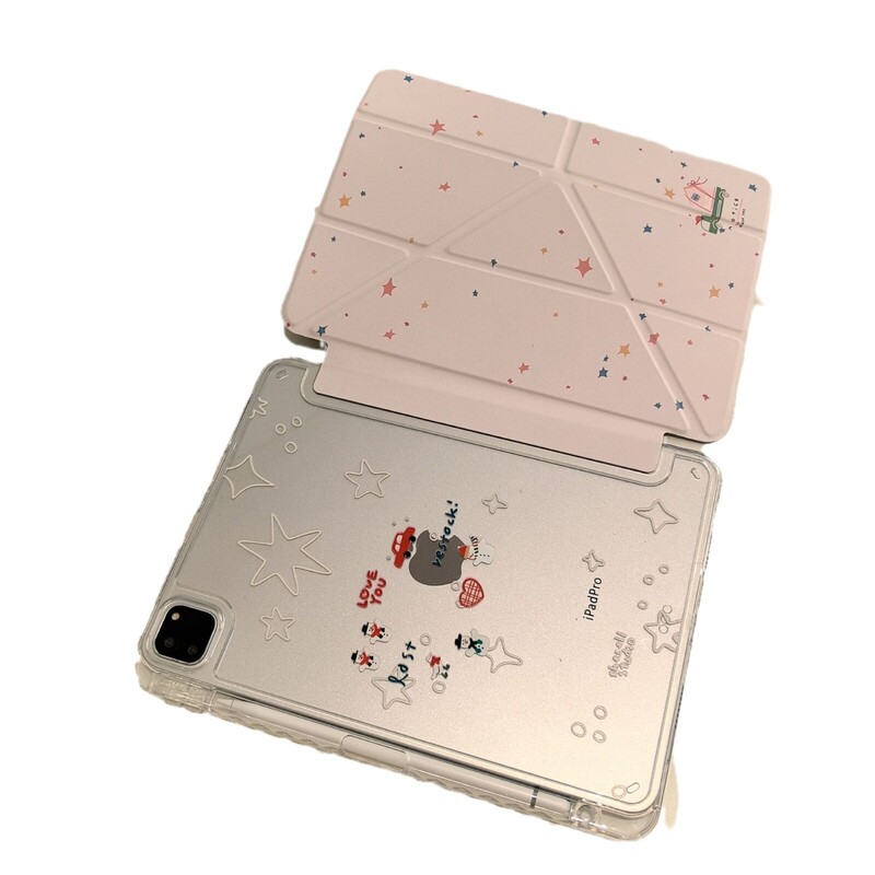 三折y型ipad壳10.2寸苹果789代磁吸10带笔槽air3防摔6MINI7保护套|undefined