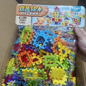 большой домик конструктор семейная игрушка для детского сада 3-6 лет подарок на день рождения