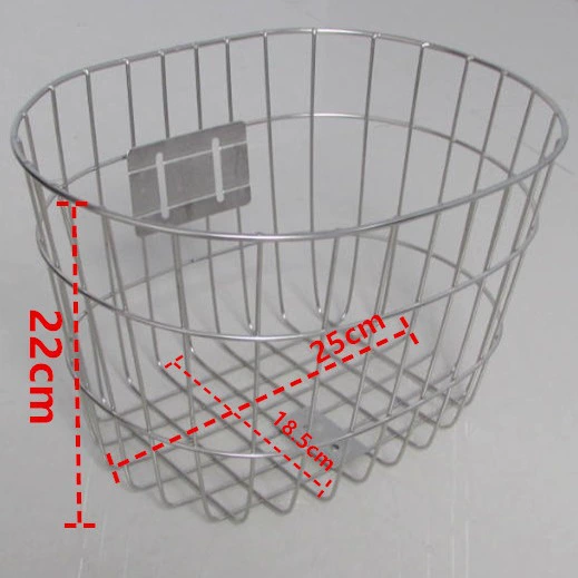 Завод в наличии оптовый велосипед электромобиль корзина из нержавеющей стали автомобильная корзина литиевый автомобиль Лу Аксессуары для велосипеда