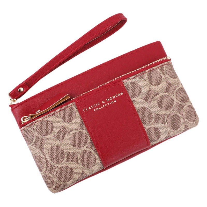 Telian new style classic fashion elegant old pattern women's clutch wholesale all-match girls' wallet purse