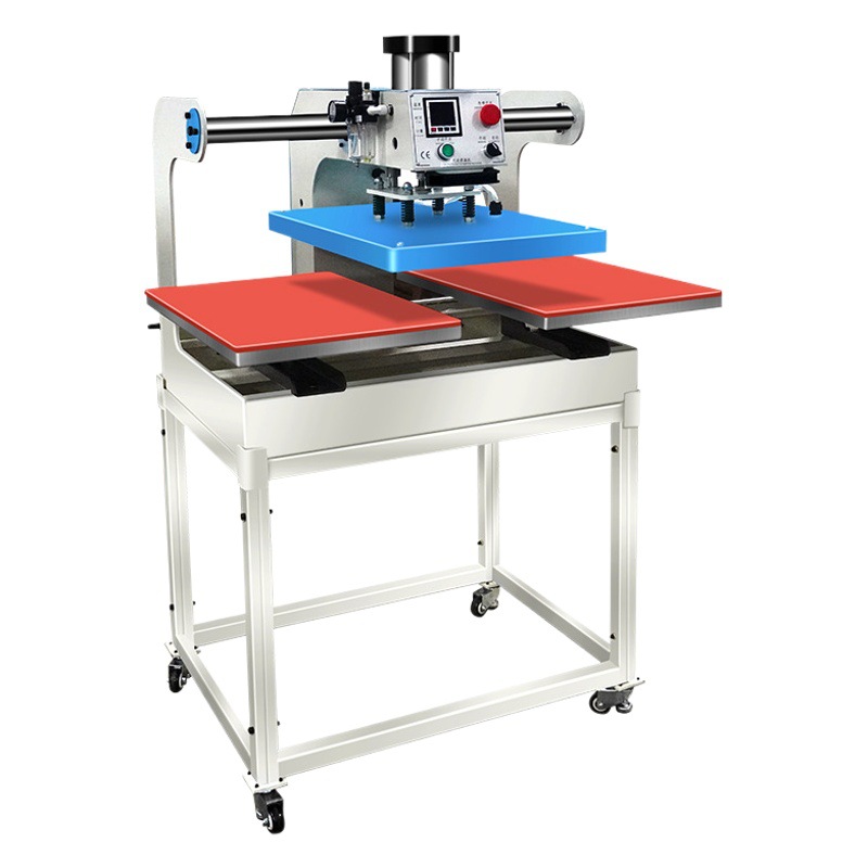 Máquina de Transferencia de Calor Neumática de Doble Estación, Impresora de Transferencia de Calor, Máquina de Prensa de Calor, Máquina de Planchado, Máquina de Pedrería, Máquina de Impresión de Camisetas