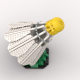 MOC Small Particle Building Blocks Internet Celebrating Size Badminton Piece Building Blocks Assembled Model Ornaments Toy Gift