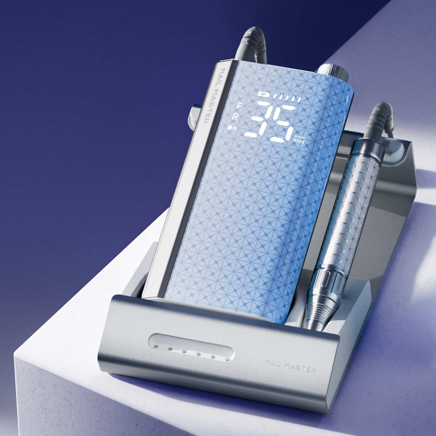 alta potencia 60w sin escobillas 35000 rpm pulido molienda almacenamiento de molienda de uñas removedor de uñas máquina de pulido de uñas