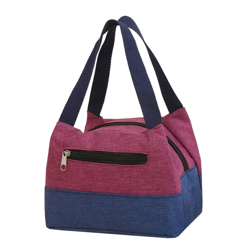 (2개) 일과 쇼핑을 위한 엄마 가방, 작은 천 가방, 여성용 핸드백, 방수 옥스포드 천 도시락 가방, 점심 가방, 화장품 가방