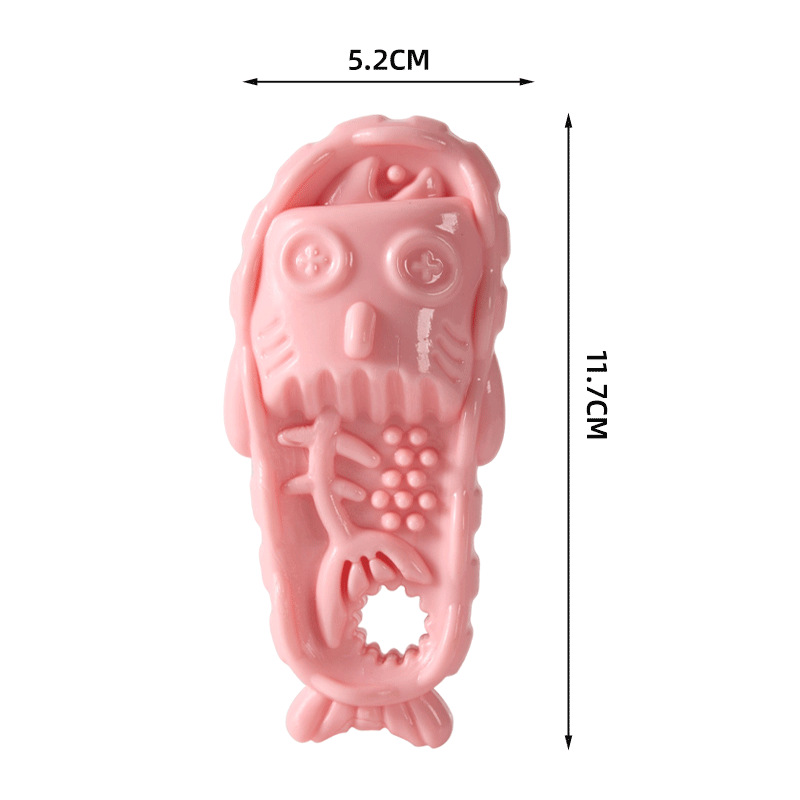 Juguetes para morderse de mascotas Zapatillas TPR Juguetes para perros en forma