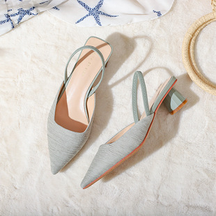 ̖ܽ ���^��ЬŮ2022��O�����^�ļ�ŮЬ�I��С�A��ladies heels