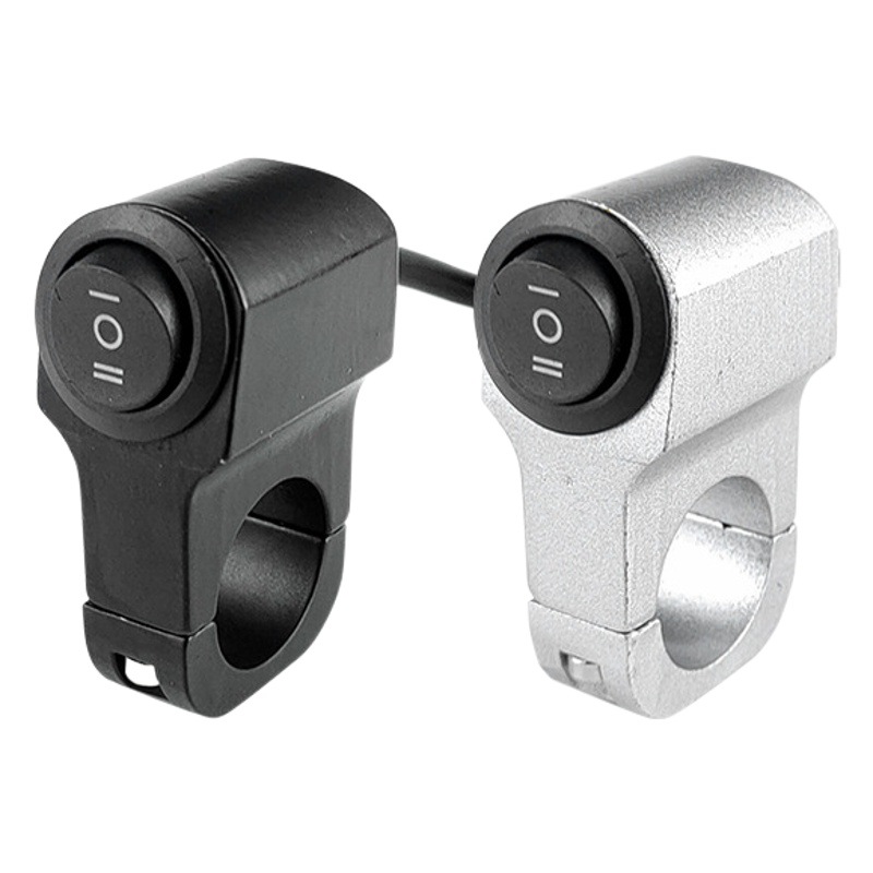 Suministro directo de fábrica modificación de la motocicleta interruptor de aleación de aluminio interruptor de dirección de los faros uno en dos fuera ONOFFON